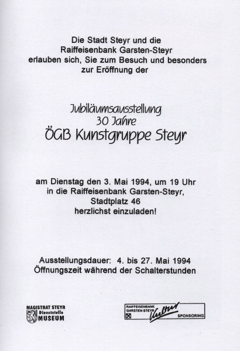 30 Jahre Kunstgruppe